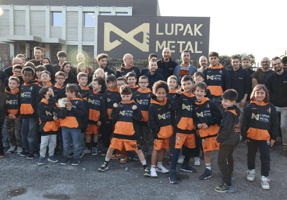 Partnership tra Lupak Metal e Scuola Basket Faenza